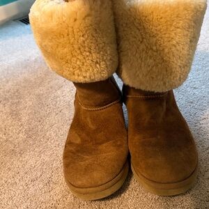 UGG Tan Sheepskin Boots